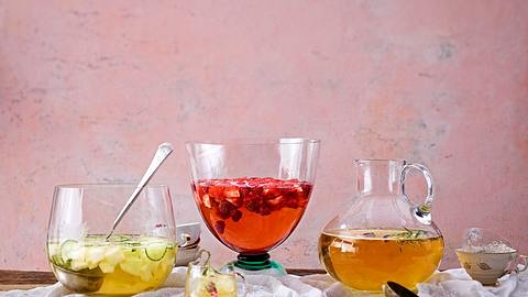 Drei Mal Bowle Rezept - Foto: House of Food / Bauer Food Experts KG