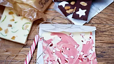 Drei selbst gemachte Schokoladen Rezept - Foto: LECKER @ Bauer Media Group