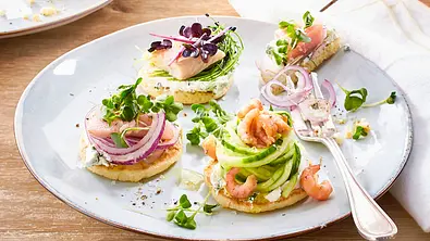 Dreierlei Blini Rezept - Foto: LECKER @ Bauer Media Group