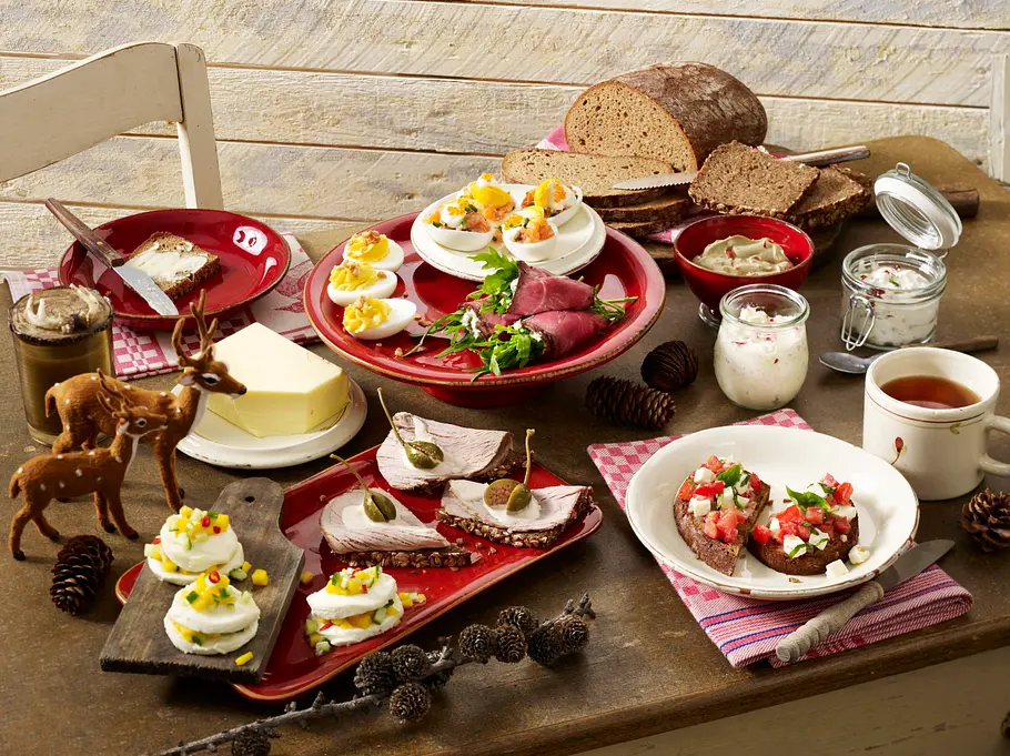 Dreierlei Brotaufstriche Rezept Dreierlei Brotaufstriche Rezept