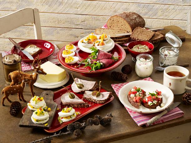 Dreierlei Brotaufstriche Rezept Dreierlei Brotaufstriche Rezept