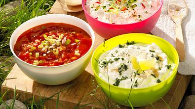 Dreierlei Dips Rezept - Foto: LECKER @ Bauer Media Group