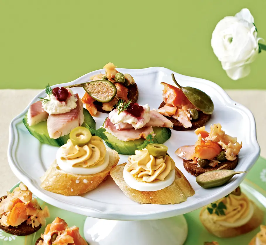 Dreierlei Fingerfood Rezept Dreierlei Fingerfood Rezept