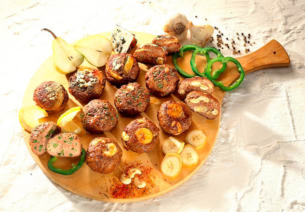 Dreierlei Frikadellen Rezept