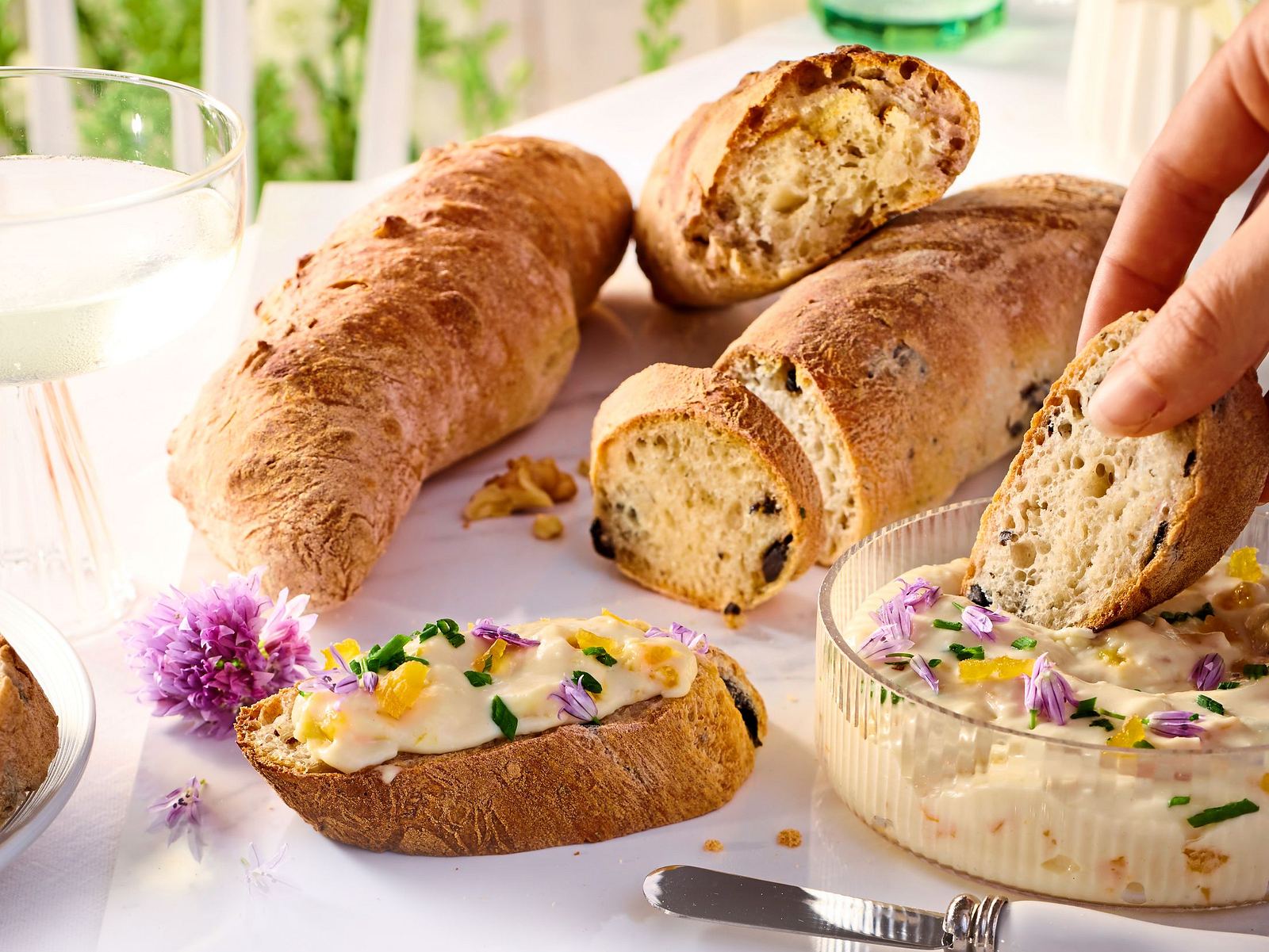 Dreierlei Knusperbaguette Rezept | LECKER