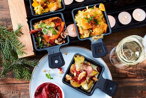 Käsespätzle-Raclettepfännchen Rezept Käsespätzle-Raclettepfännchen Rezept