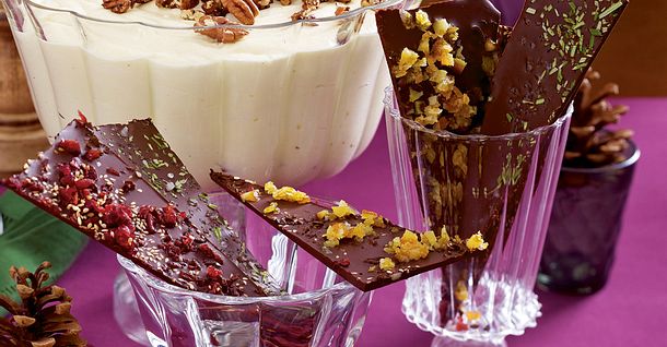 Dreierlei Schokobruch Rezept Dreierlei Schokobruch Rezept
