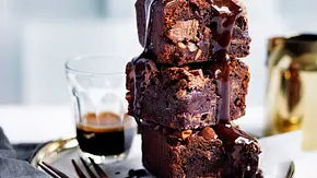 Dreimal schokoladige Brownie-Bites Rezept - Foto: LECKER @ Bauer Media Group