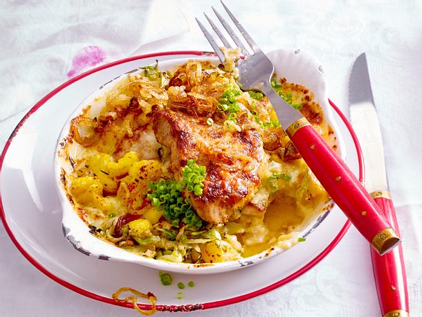 "Du willst es doch auch"-Knöpflepfännchen Rezept