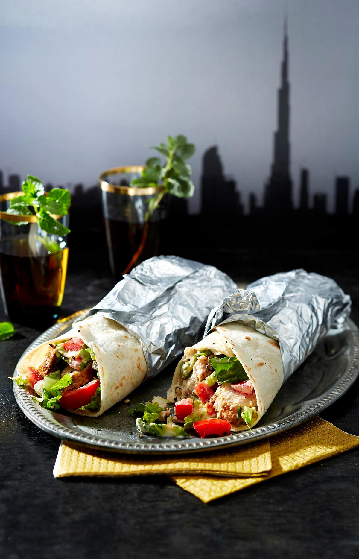 Dubai: Shawarma Rezept