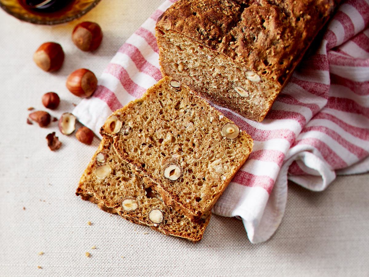 Dunkles Haselnussbrot Rezept