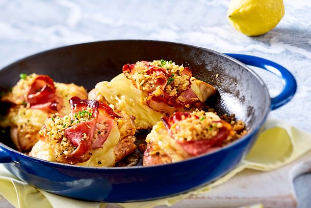 Easy-peasy Hähnchen-Cordon-bleu Rezept Easy-peasy Hähnchen-Cordon-bleu Rezept
