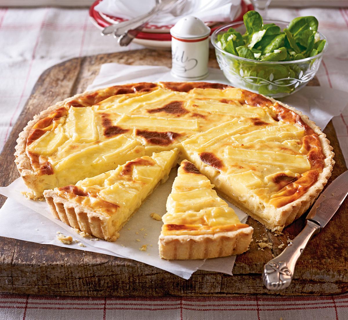 Echte Drei-Käse-Tarte Rezept