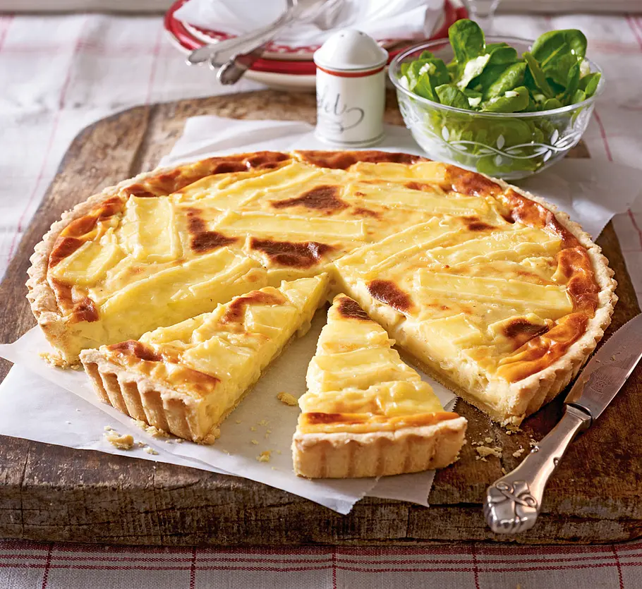 Echte Drei-Käse-Tarte Rezept Echte Drei-Käse-Tarte Rezept