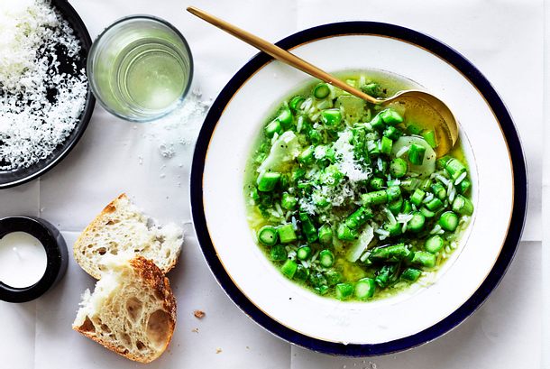 Edle Minestra Verde Rezept