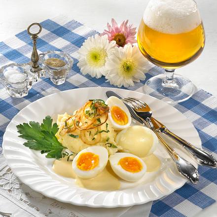 Eier in Senfsoße Rezept Eier in Senfsoße Rezept