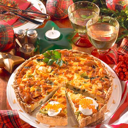 Eier-Quiche Rezept