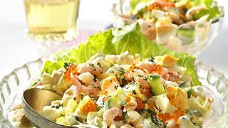 Eier-Salat mit Shrimps Rezept - Foto: House of Food / Bauer Food Experts KG