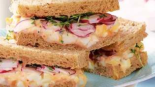 Eier-Sandwiches Rezept - Foto: LECKER @ Bauer Media Group Eier-Sandwiches Rezept - Foto: LECKER @ Bauer Media Group