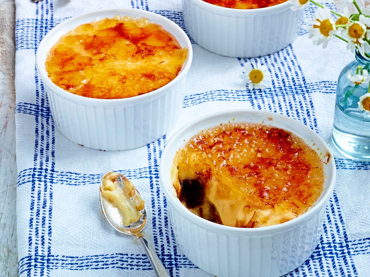 Eierlikör-Schoko-Crème-brûlée Rezept