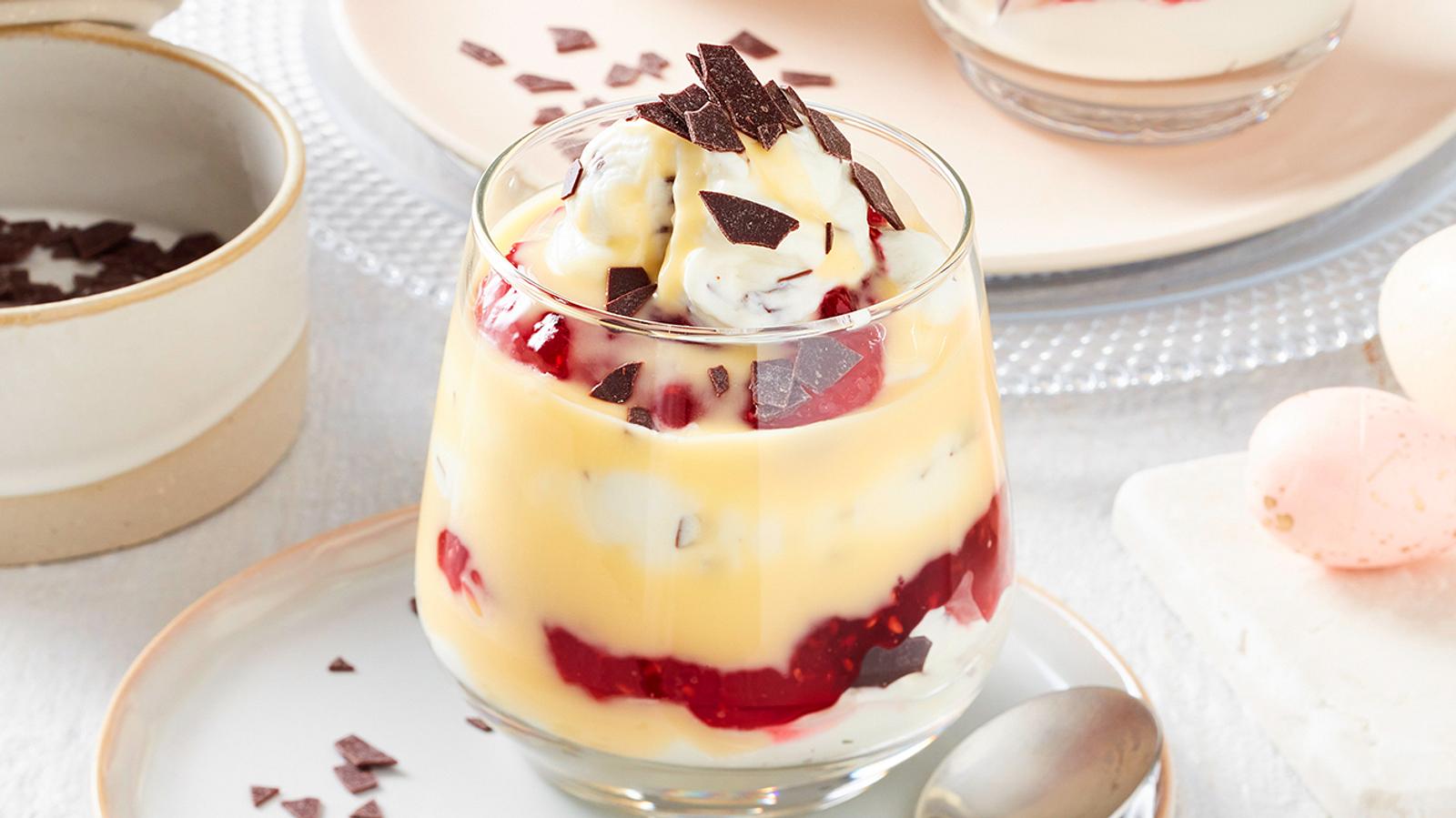 Einfacher Eierlikör-Traum im Glas Rezept