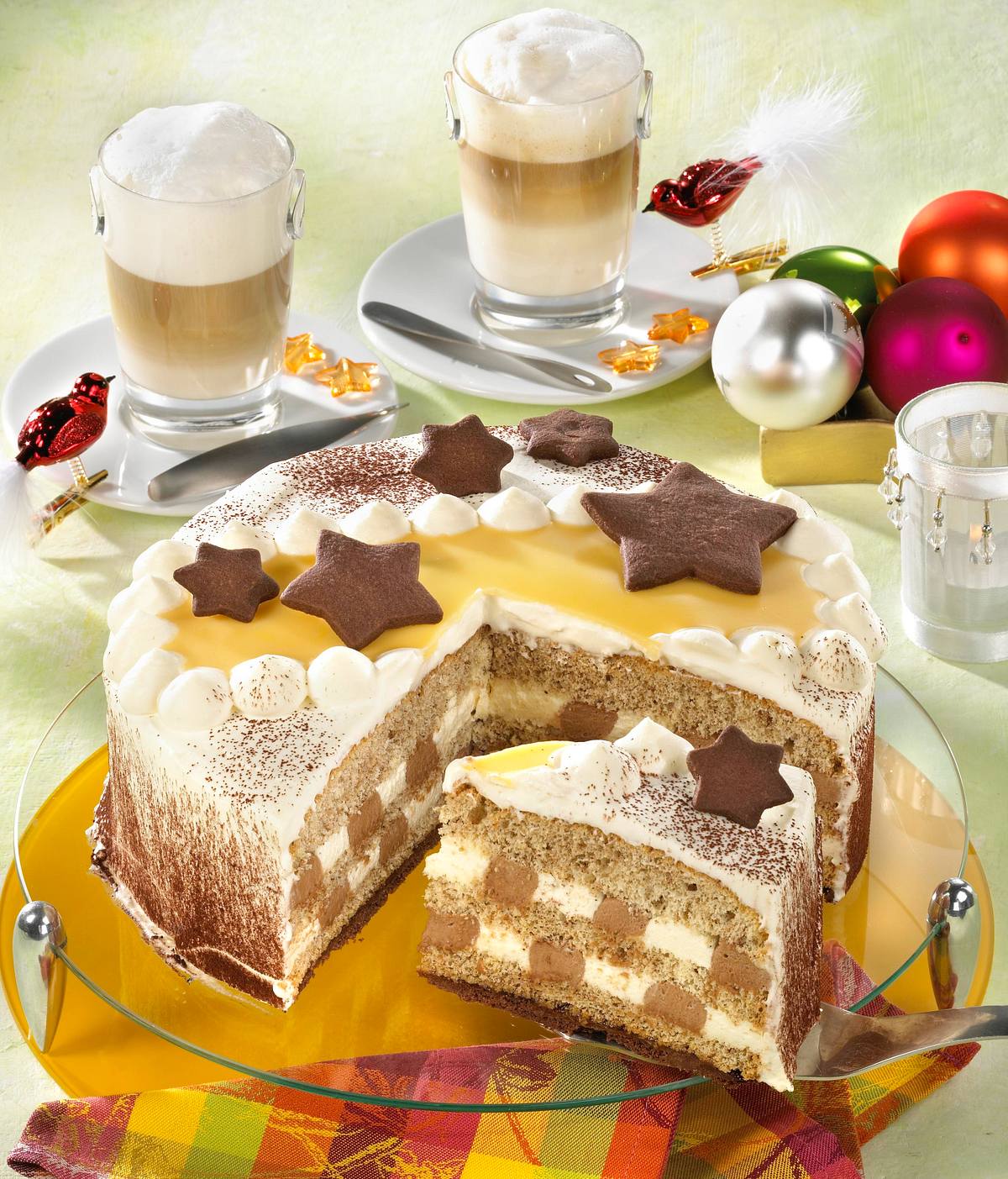 Eierlikör-Nougat-Torte Rezept