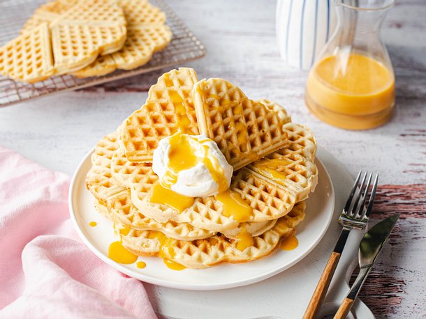 Eierlikör-Waffeln Rezept