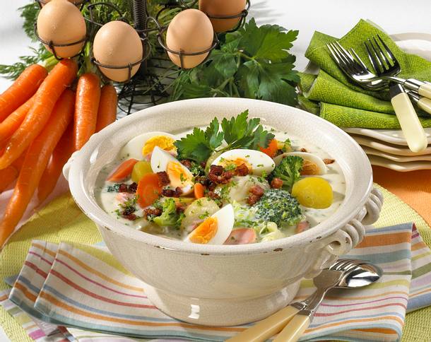 Eierragout mit Kräutersoße Rezept Eierragout mit Kräutersoße Rezept