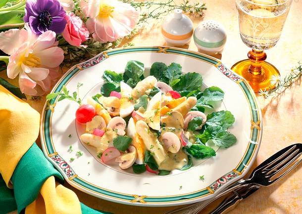 Eiersalat auf Rauke Rezept Eiersalat auf Rauke Rezept