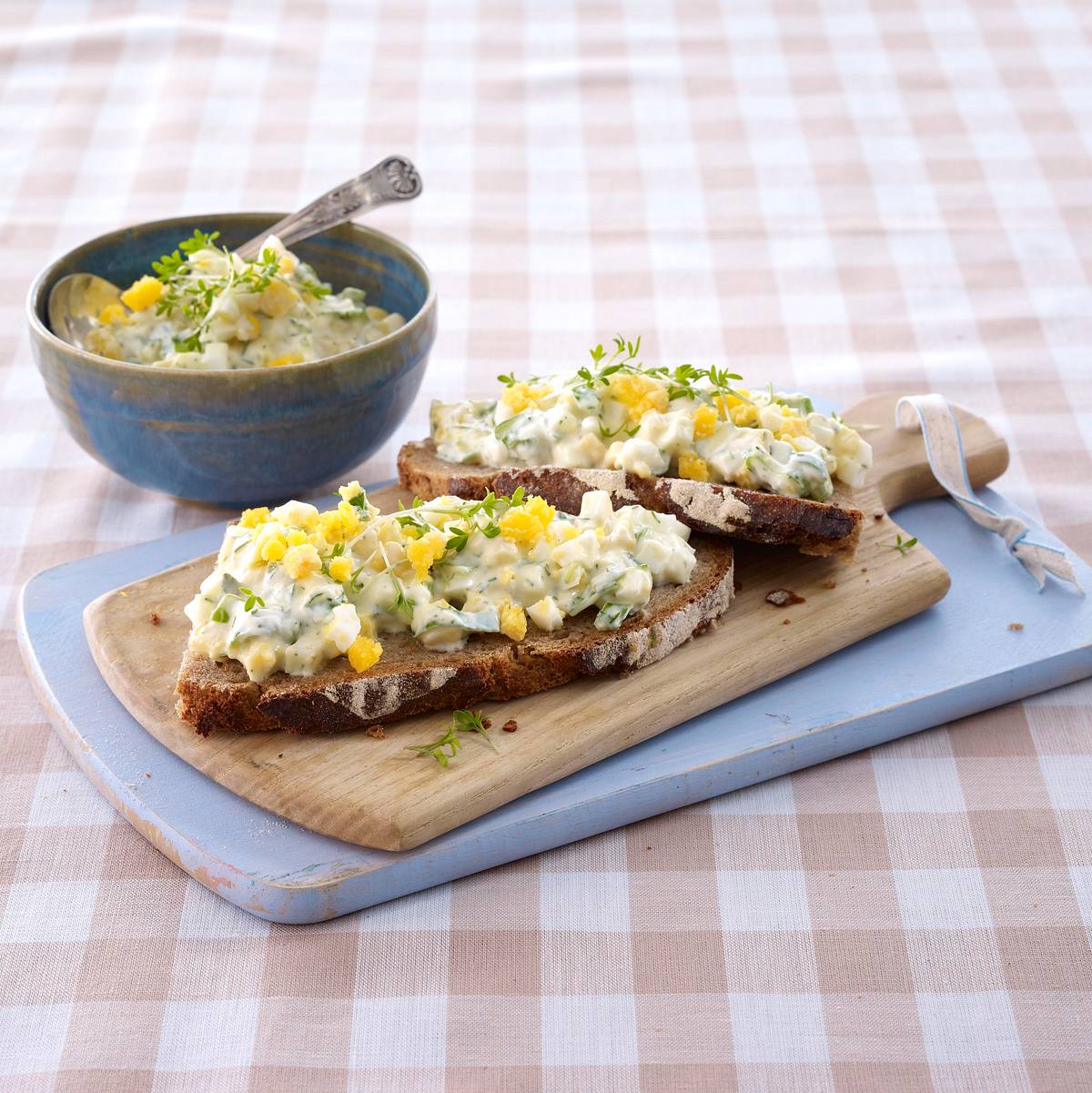 Eiersalat mit Joghurt Rezept