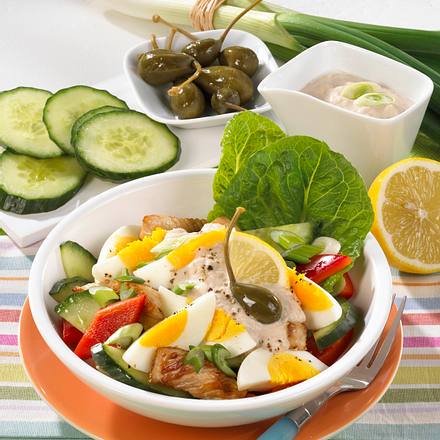 Eiersalat mit Thunfischsoße Rezept Eiersalat mit Thunfischsoße Rezept