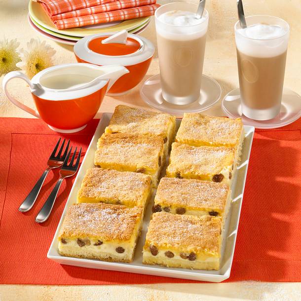 Eierschecke mit Quarkcreme (Diabetiker) Rezept