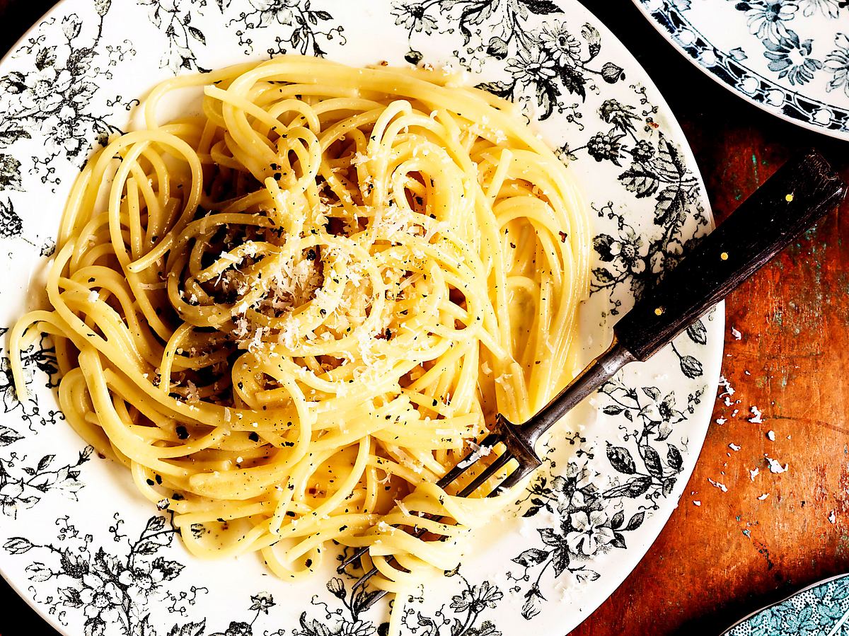  Einfach gut: Pasta Cacio e Pepe Rezept