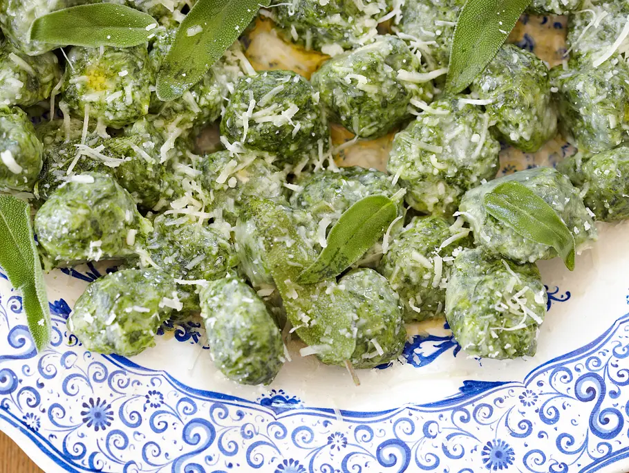 Einfache Spinat-Gnocchi Rezept