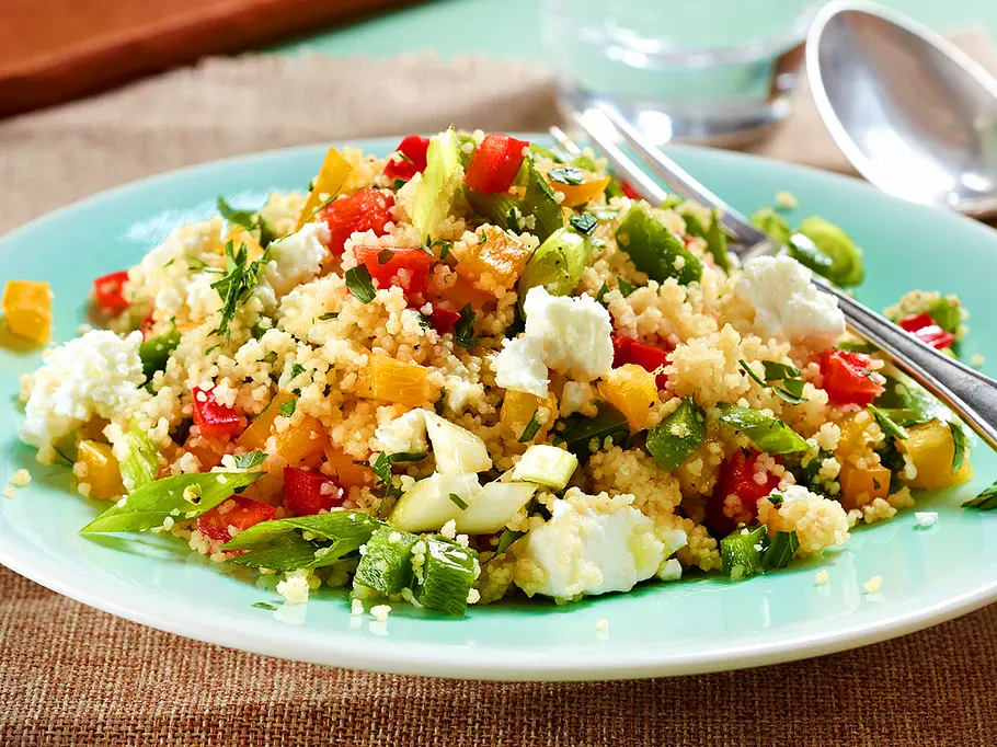Einfacher Couscous-Salat Einfacher Couscous-Salat