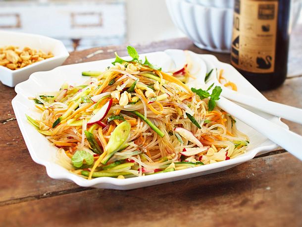 Einfacher Glasnudelsalat-Rezept