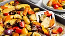 Buntes Ofengemüse auf dem Blech - Foto: ShowHeroes für LECKER @ Bauer Media Group