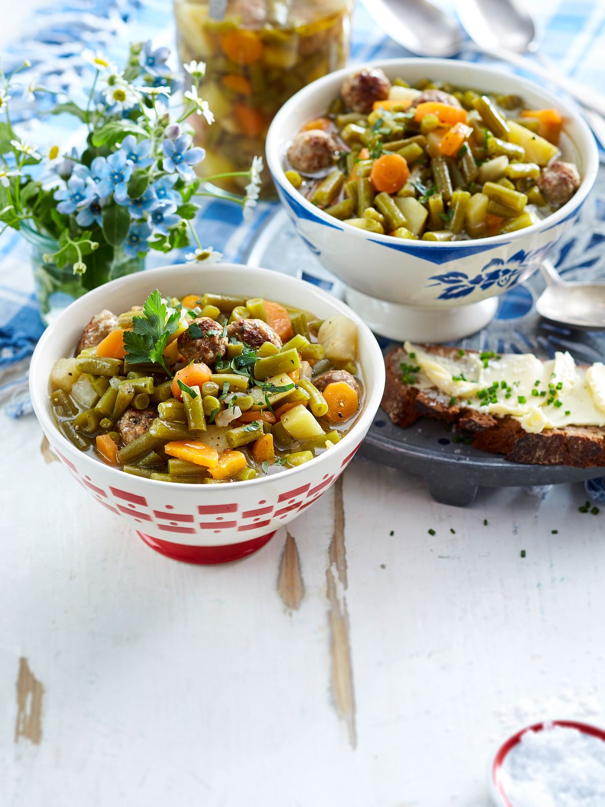 Eingekochter Bohnen-Eintopf Rezept