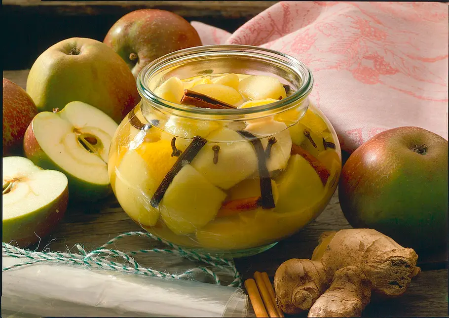 Eingelegte Äpfel Rezept Eingelegte Äpfel Rezept
