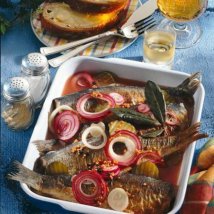 Eingelegte Bratheringe Rezept Eingelegte Bratheringe Rezept
