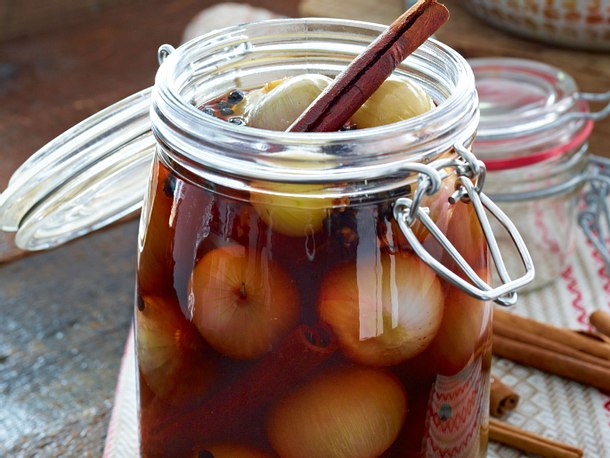 Eingelegte Zimt-Schalotten Rezept