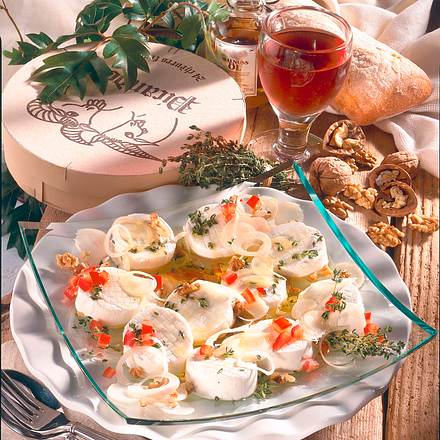 Eingelegter Ziegenkäse Rezept Eingelegter Ziegenkäse Rezept