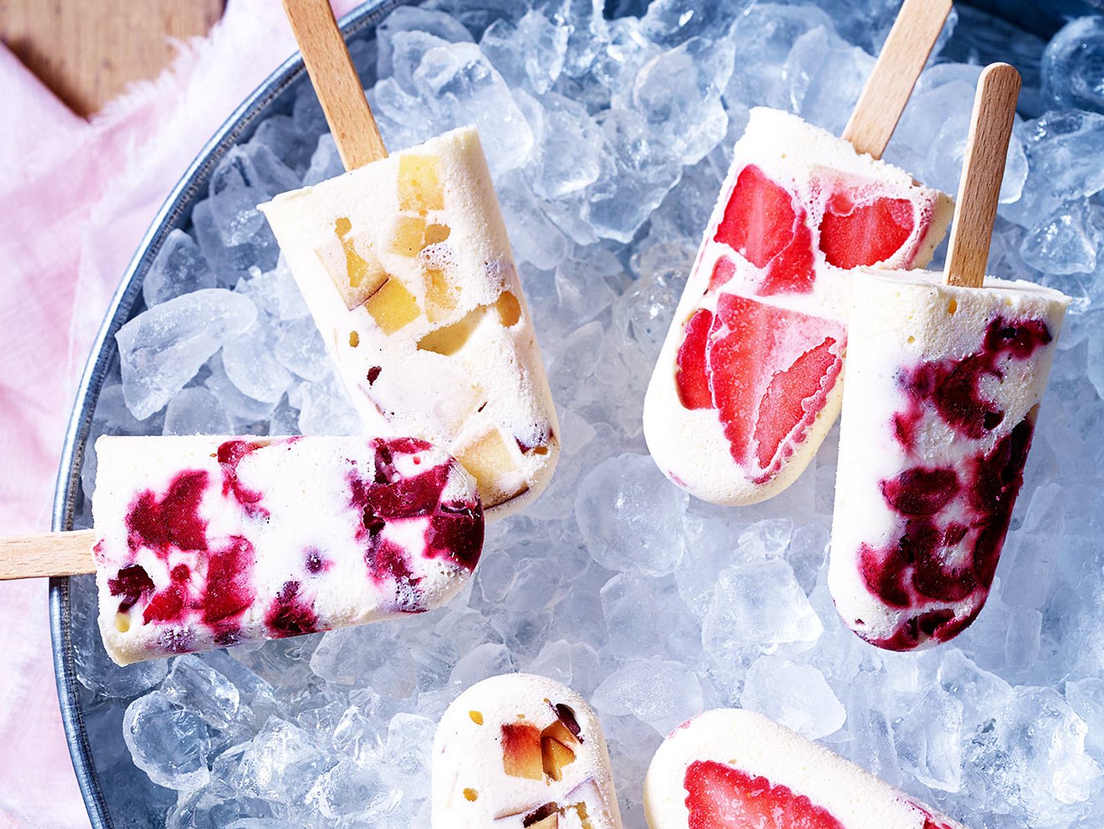Eis am Stiel selber machen: 5 Rezepte für Popsicles