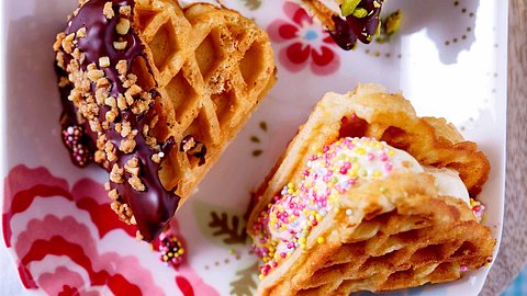 Waffel-Eis-Sandwich - Foto: House of Food / Bauer Food Experts KG