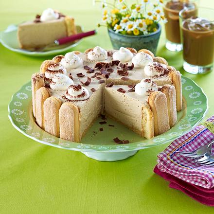 Eiskaffee-Charlotte Rezept