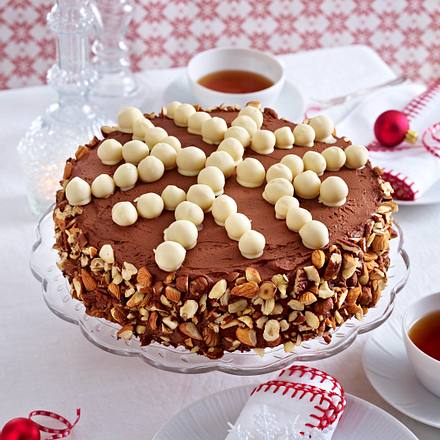 Eiskristall-Torte (Nuss-Mokka-Torte) Rezept