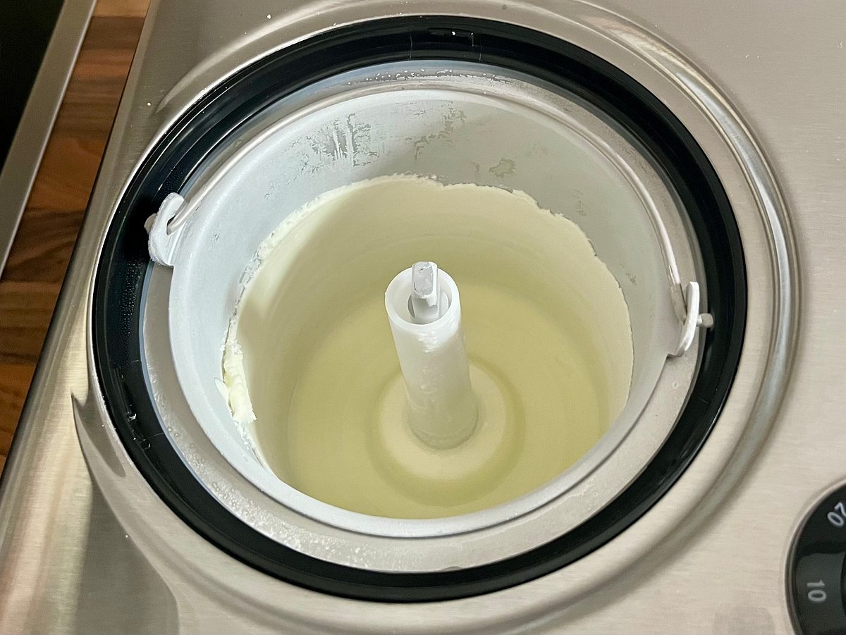 Eismaschine MD 18387 Medion Test Frozen Joghurt Reinigung