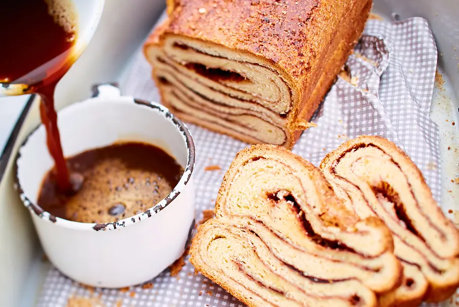 Elbfischers Franzbrötchenkuchen Rezept Elbfischers Franzbrötchenkuchen Rezept