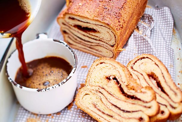 Elbfischers Franzbrötchenkuchen Rezept Elbfischers Franzbrötchenkuchen Rezept