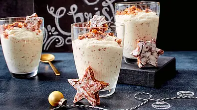 Elisenlebkuchen-Mousse mit weißer Schoki Rezept - Foto: LECKER @ Bauer Media Group